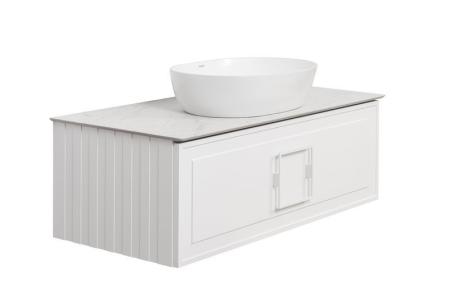 Столешница La Fenice Granite Gray Structural 100 см, Белая Керамогранит