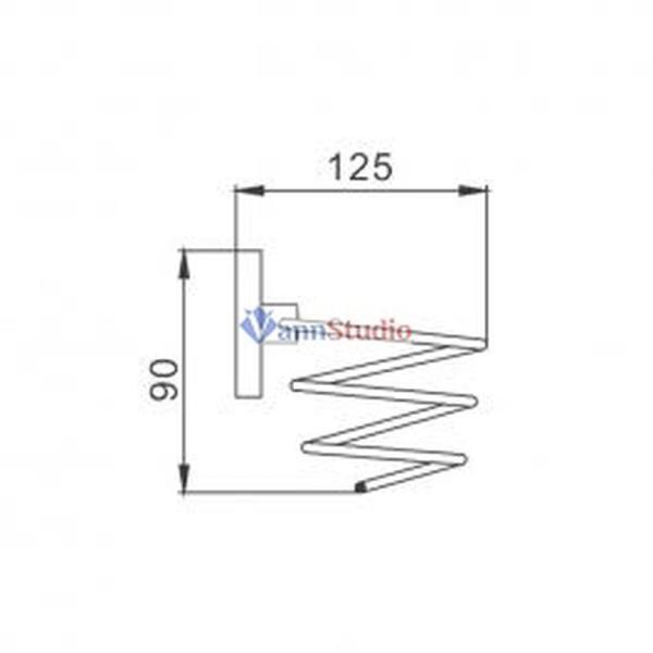 F1928 Держатель для фена Frap