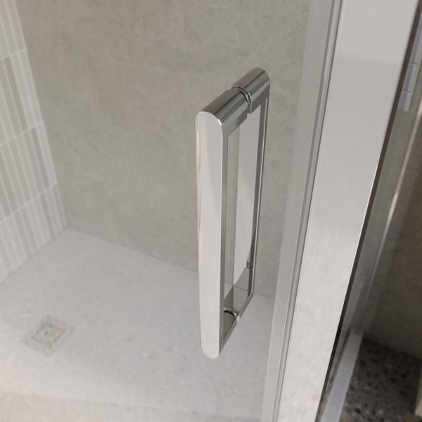 Душевой уголок BelBagno LUCE 120x80 прозрачное стекло 6 мм профиль хром LUCE-AH-1-120/80-C-Cr