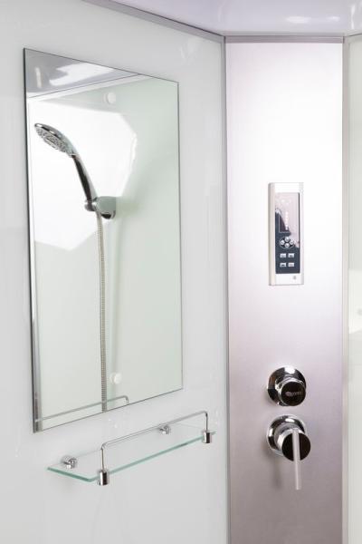 Душевая кабина Niagara NG-33084-14QP 1000х800х2150 средний поддон  26см стекло матовое