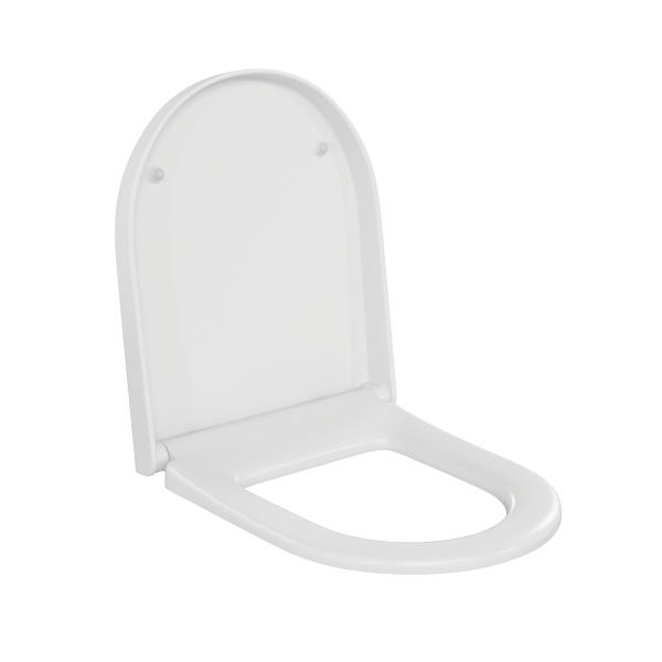 Сиденье для унитаза VitrA Zentrum  94-003-009 круглое белое дюропласт с микролифтом