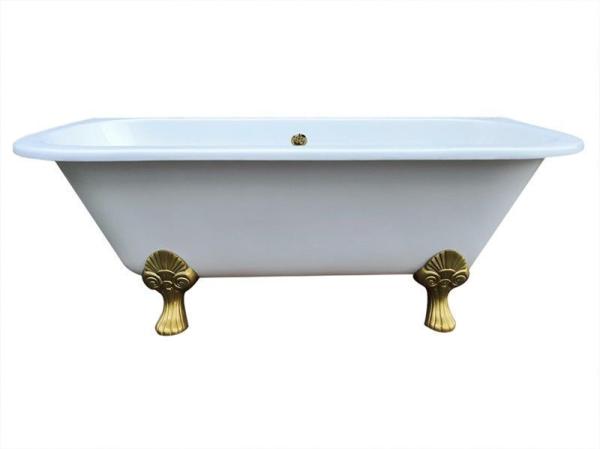 Ванна Magliezza ELENA BR 168×78 на ножках бронза, акриловая