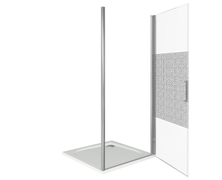 Душевая дверь GOOD DOOR Fantasy DR-90-F-CH 90x185 см