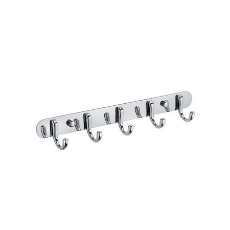 Планка с пятью крючками FIXSEN EQUIPMENT FX-1715, хром