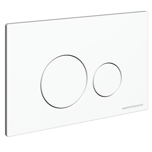 Инсталляция Ceramicanova Envision CN1001W с кнопкой смыва Round цвет белый