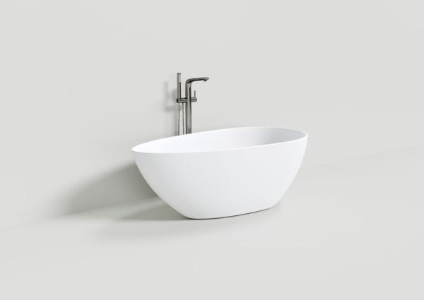 Ванна NT BAGNO NT312 1500 PETALO 1500x750 искусственный камень белый матовый