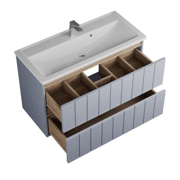 Тумба под раковину VENECIANA Tellaro 100 под ум-к Mario 100 Азур