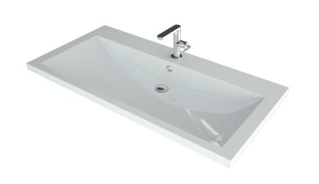 Раковина Madera Alice 100 литьевой мрамор