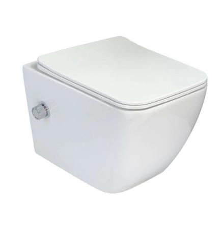 Унитаз биде Esbano Leon WB смеситель с бидеткой подвесной безободковый