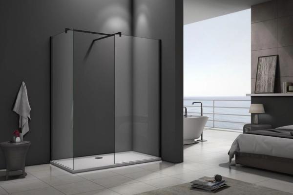 Душевой уголок GOOD DOOR WALK IN SP+P-80-C-В 80x90 прозрачное