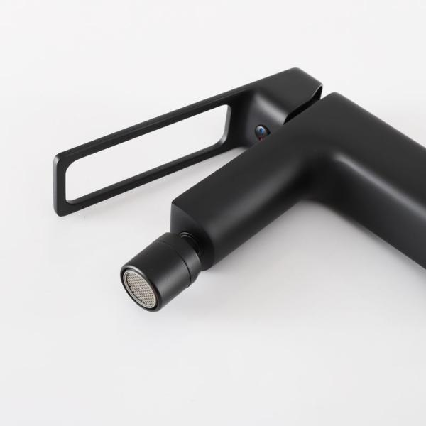 Смеситель Gid Niagara L057-BM-B для биде Черный матовый