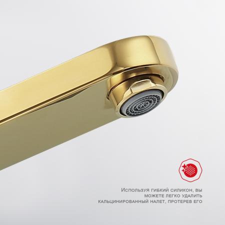Душевая система RAGLO R50.24.23, золото