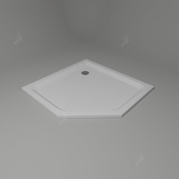Душевой поддон трапеция RGW LUX/TN-TR 1000x1000 16180500-41 акрил