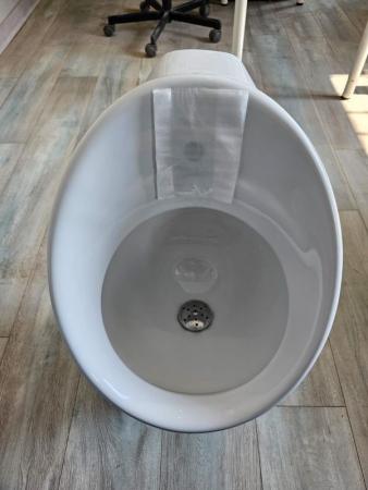 Писсуар сенсорный Gid Q9507 подвесной выпуск горизонтальный Белый