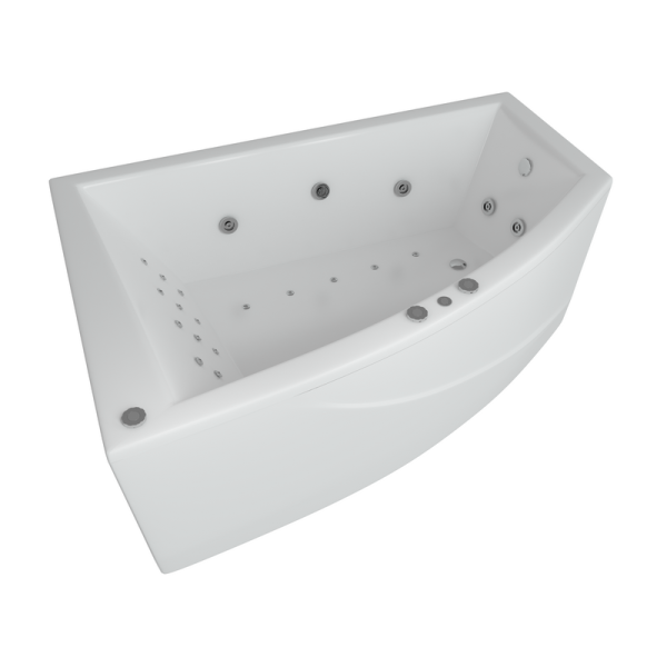 Ванна АКВАТЕК Оракул 180x125 НМ (пневматика) правая