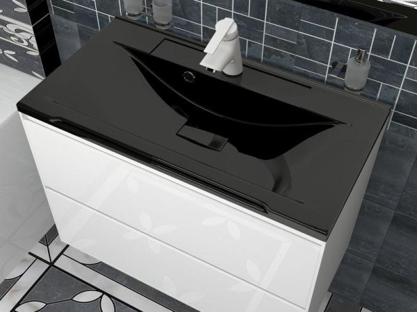 Раковина Marko Комфорт 65 черный металлик