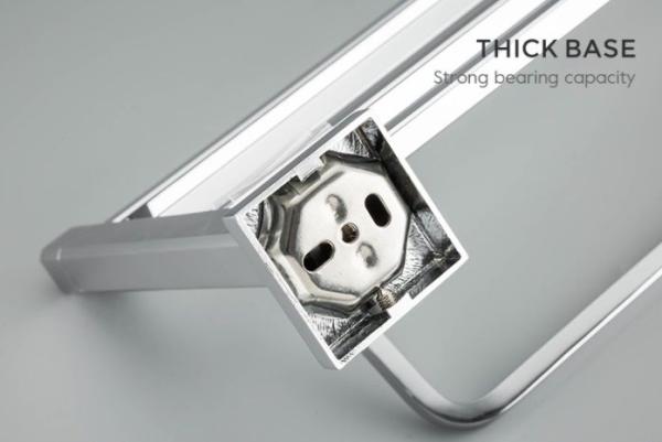 Полка для ванной Gappo G3824 с полотенцедержателем 58 см