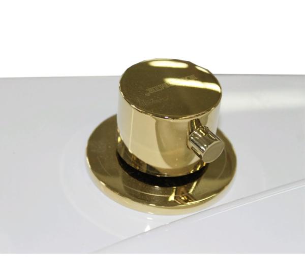 Смеситель на борт ванны Радомир Бриз-GOLD 1-27-3-0-0-607 золото