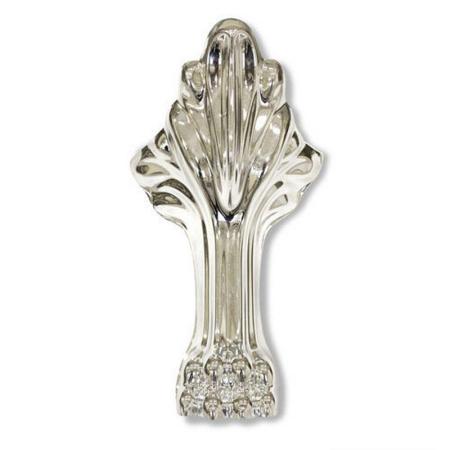 НОЖКИ каменные к ванне Эстет СКАРЛЕТТ (хром)