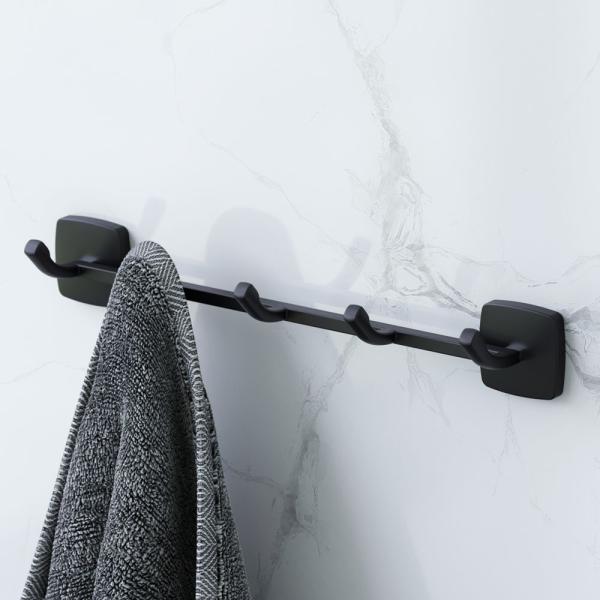 Набор крючков для полотенец AM.PM Gem A9035922 черный