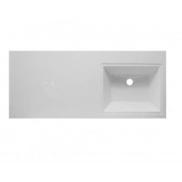 Умывальник Даллас /эстетика 1150*480, правый литьевой мрамор