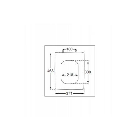 Сиденье Villeroy&Boch FINION 9M88S1R1 для унитаза