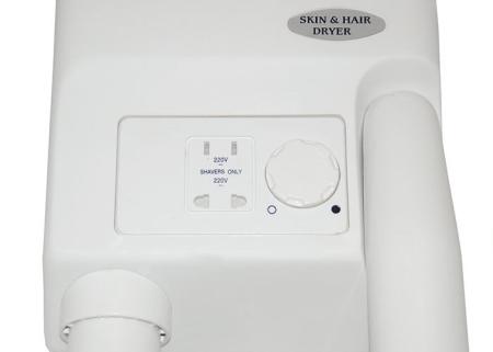 Фен настенный со шлангом G-teq 8721 11.03 белый