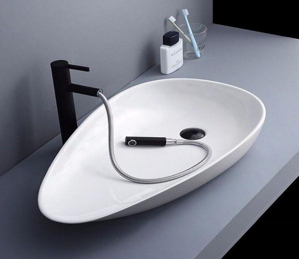 Раковина Ceramalux Серия N 7862 76x42 на столешницу