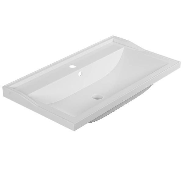 Раковина Uperwood Family 100 см, прямоугольная, белая