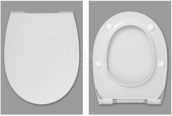 Крышка для унитаза Roca Victoria Nord Soft Close ZRU9302919 петли хром