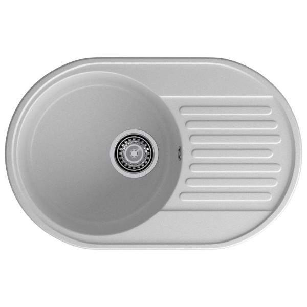 Кухонная мойка GranFest QUARZ 18, серый