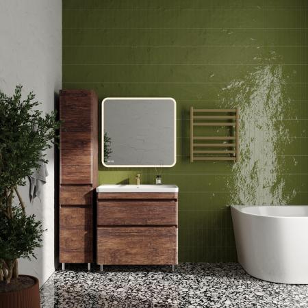 Колонна универсальная Style Line Атлантика 35 L с корзиной, Люкс старое дерево, PLUS