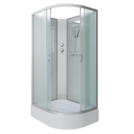 Душевая кабина Niagara NG-33184-14LBK 1100х800х2000 средний поддон  26см стекло матовое
