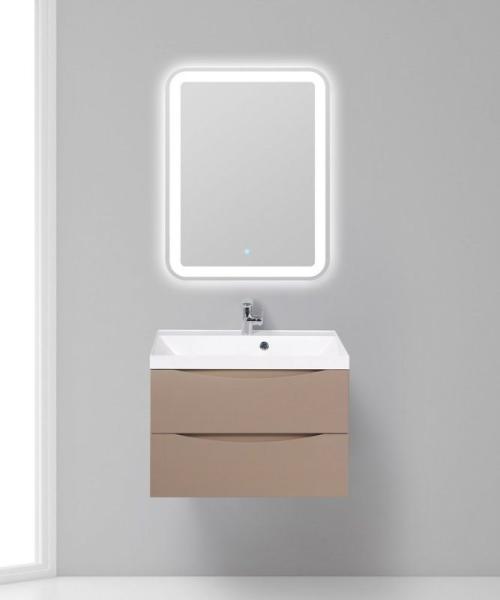 Тумба под раковину Belbagno MARINO Rovere Grigio подвесная 700x450x500 MARINO-700-2C-SO-RG-P