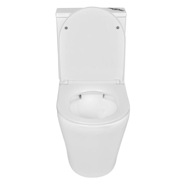 Унитаз EMMY 8004 напольный с бачком и сиденье микролифт термопласт