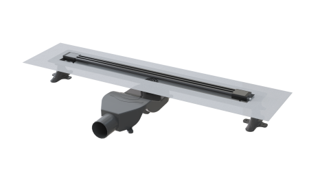 Душевой лоток Boheme B&T INFINITY 60см, нерж.сталь GUN METAL 981-60-GM