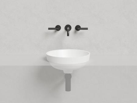 Раковина Salini MAREA 03 S-Stone матовая 42x42 1802203M полувстраиваемая