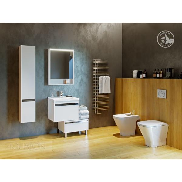 Комод Aquaton Капри 1A231003KP010 60 c ящиком,белый глянец