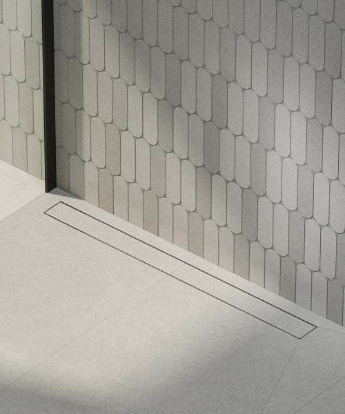 Душевой лоток Kerama Marazzi Душевые лотки APZ13-DOUBLE9-850KM Душевой лоток дабл из нержавеющей стали, 85 см