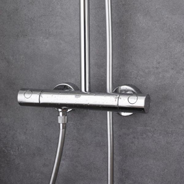 Душевая система Grohe New Tempesta Cosmopolitan 160 27922000 с термостатом для настенного монтажа