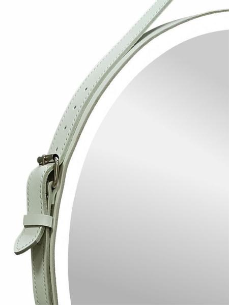Зеркало Континент Milenium white d500 ЗЛП963 с подсветкой