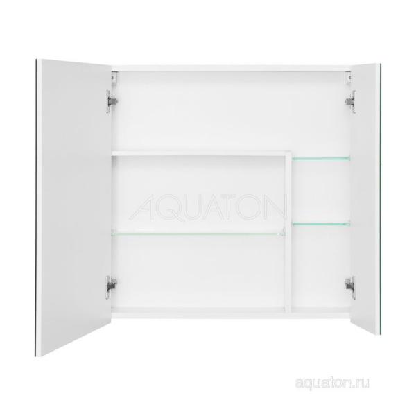 Зеркальный шкаф AQUATON Асти 70 белый 1A263402AX010