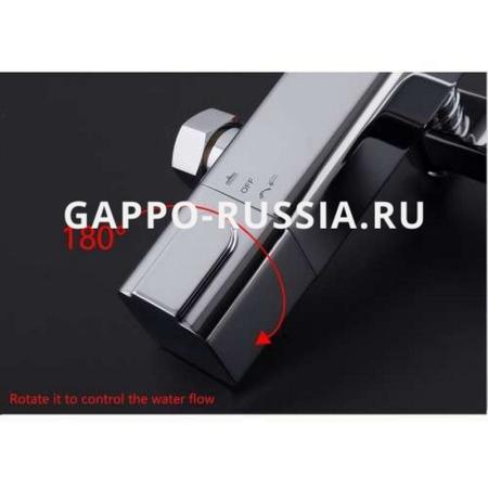 Душевая система Gappo G2491 термостат хром