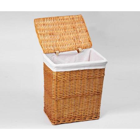 Корзина Wasserkraft Ammer WB-370-L для белья с крышкой Плетеная