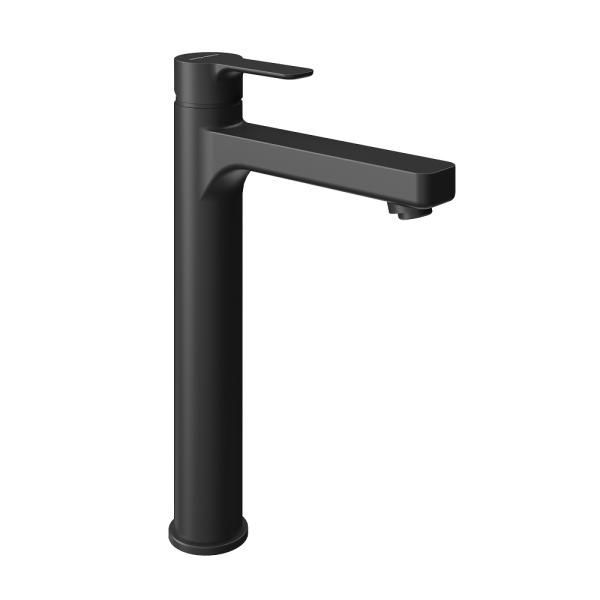 Смеситель для раковины Kerama Marazzi SONATA СОНАТА P4YO205LLZNKM высокий для Раковина без донного клапана, черный матовый