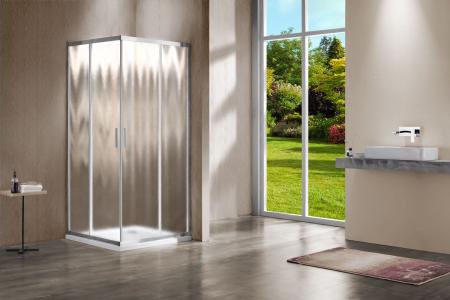 Душевой уголок Vincea Garda VSS-1G100CH, 1000*1000, хром, стекло шиншилла