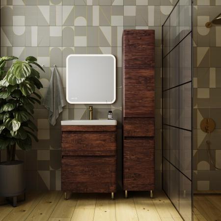 Тумба Style Line Elfante Атлантика 60 напольная, Люкс старое дерево, PLUS