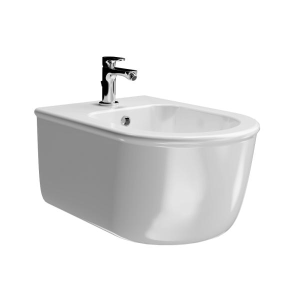 Биде Kerama Marazzi ЭЛЕГАНС KMELBD53GWH2 подвесное, белый глянцевый