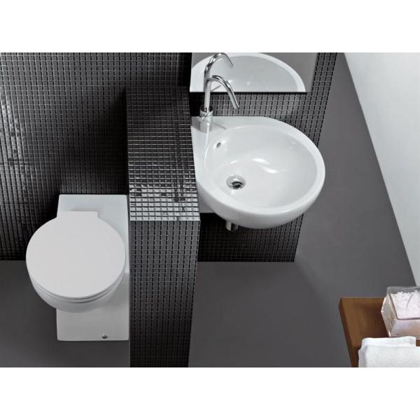 Унитаз Hatria You&Me YXZ6 угловой напольный