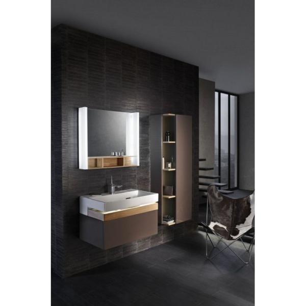 Пенал Jacob Delafon TERRACE EB1179G-N23 50 см подвесной левый коричневый